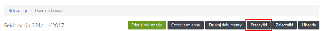 Przesyłki