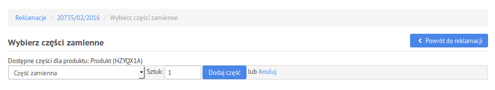 Reklamacja