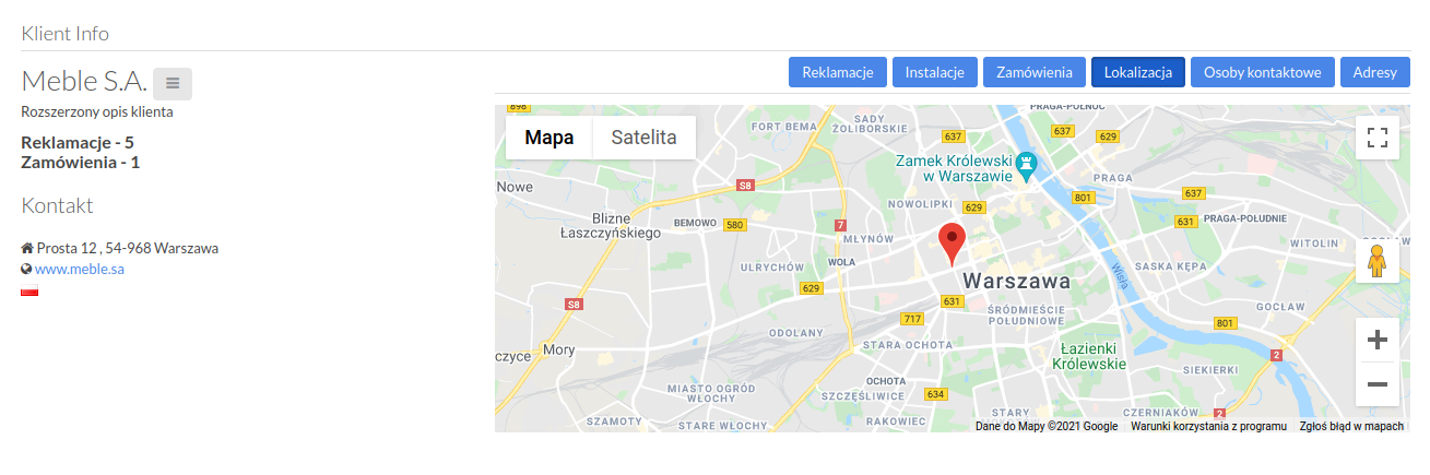 Lokalizacja na mapie