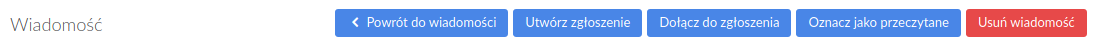Operacje dla wiadomości