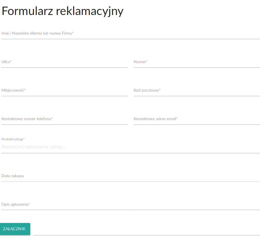 Formularz